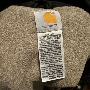 Carhartt workers jacket size medium